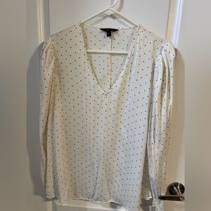 Banana Republic polka dot blouse
